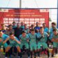 Foto : Tim Mini Soccer PROPAMI Merayakan Kemenangan Gemilang dalam Final Turnamen HUT Ke-46 Pasar Modal Indonesia. (Doc. PROPAMI)