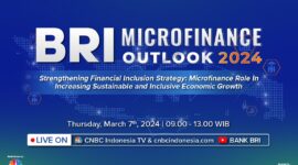 Bank Rakyat Indonesia (Persero) Tbk kembali menyelenggarakan BRI Microfinance Outlook 2024 yang akan berlangsung 7 Maret 2024 mendatang.  (Dok. BRI)