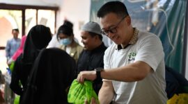 TIENS Indonesia kembali menggelar kegiatan Corporate Social Responsibility (CSR) bertajuk #HopeForHumanity selama bulan Ramadhan. (Dok. TIENS Indonesia)