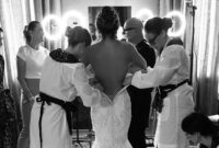 Gaun rancangan Dolce & Gabbana menjadi simbol branding Lauren Sánchez pasca pernikahan miliarder. (Instagram.com @laurensanchezbezos)